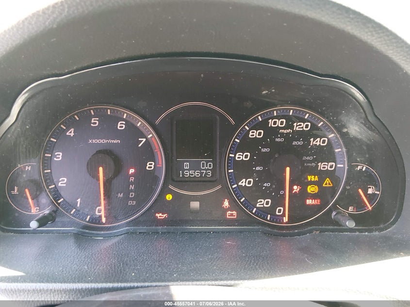 2006 Acura Tsx VIN JH4CL96816C017448 IAAI salvage auction — LEFT FRONT, Salvage (California), sold $350 on 2026-07-17 (photo 7)