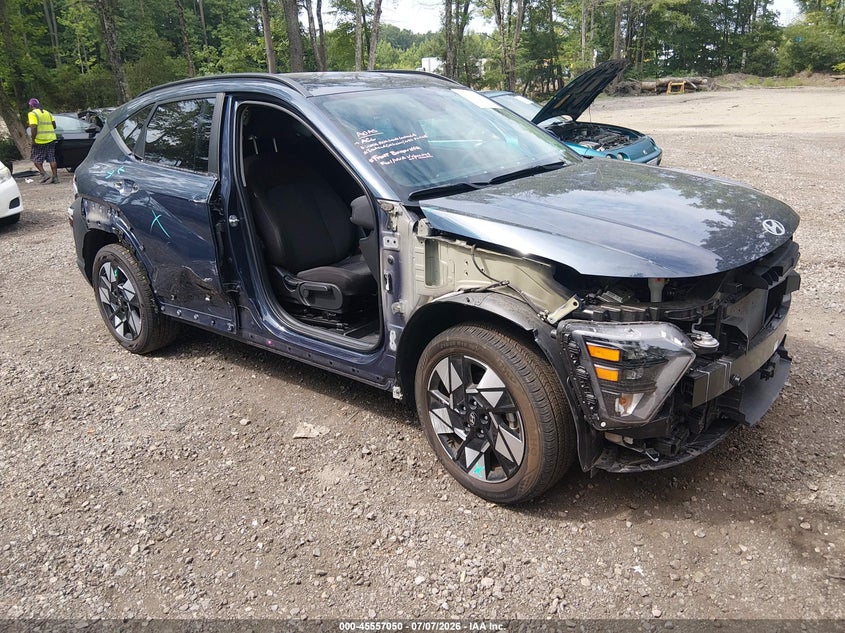 2025 Hyundai Kona VIN KM8HC3AB3SU213740 IAAI salvage auction — SIDE, Salvage (Virginia), sold $5,700 on 2026-07-28 (photo 1)