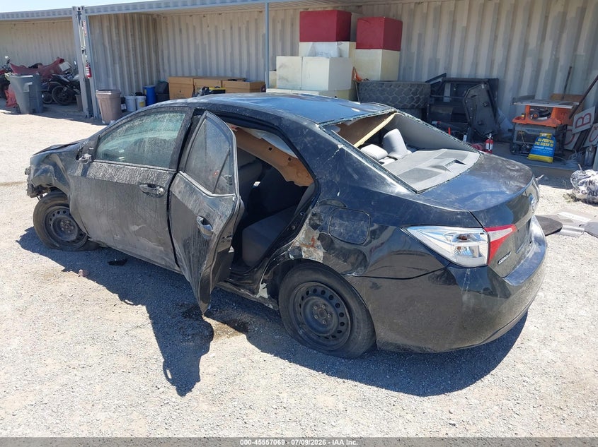 2015 Toyota Corolla VIN 5YFBURHE3FP213802 IAAI salvage auction — ROLLOVER, Non-Repairable (California), sold $550 on 2026-07-30 (photo 3)