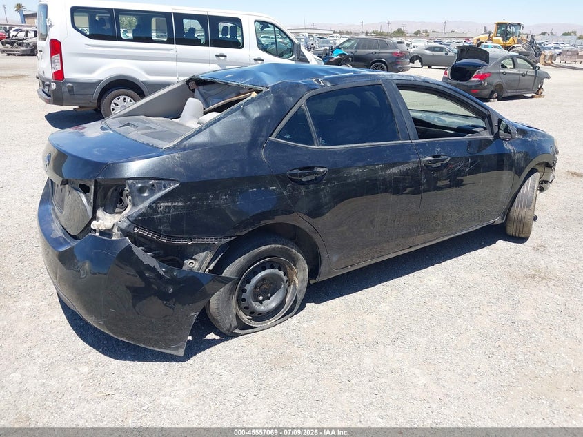 2015 Toyota Corolla VIN 5YFBURHE3FP213802 IAAI salvage auction — ROLLOVER, Non-Repairable (California), sold $550 on 2026-07-30 (photo 4)