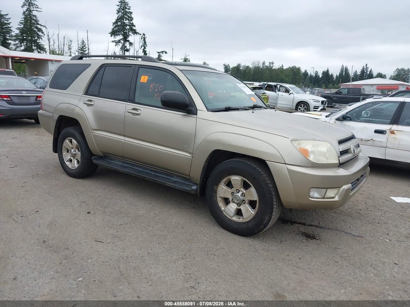 2004 Toyota 4runner VIN JTEZT14R248002994 IAAI salvage auction — NORMAL WEAR, Clear (Washington), sold $3,425 on 2026-07-15 (photo 1)