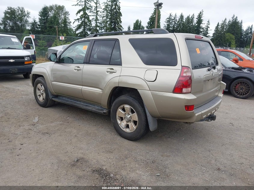 2004 Toyota 4runner VIN JTEZT14R248002994 IAAI salvage auction — NORMAL WEAR, Clear (Washington), sold $3,425 on 2026-07-15 (photo 3)