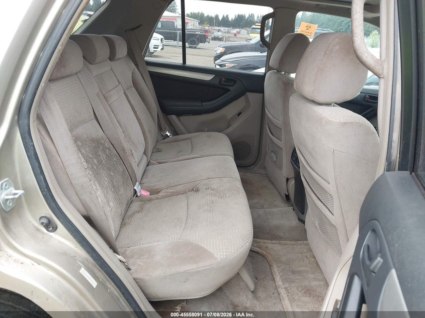 2004 Toyota 4runner VIN JTEZT14R248002994 IAAI salvage auction — NORMAL WEAR, Clear (Washington), sold $3,425 on 2026-07-15 (photo 8)