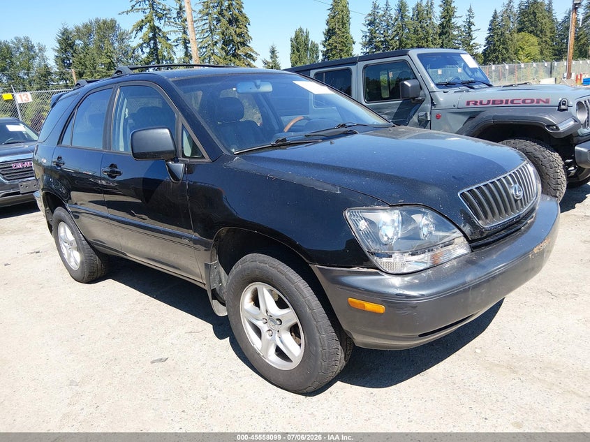 2003 Lexus Rx 300 VIN JTJHF10U530306686 IAAI salvage auction — NORMAL WEAR, Clear (Washington), sold $450 on 2026-07-29 (photo 1)
