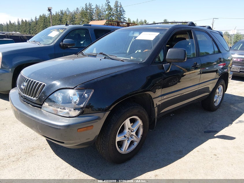 2003 Lexus Rx 300 VIN JTJHF10U530306686 IAAI salvage auction — NORMAL WEAR, Clear (Washington), sold $450 on 2026-07-29 (photo 2)