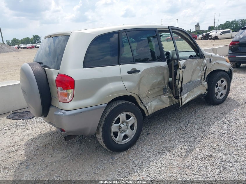 2003 Toyota Rav4 VIN JTEHH20V830227990 IAAI salvage auction — RIGHT SIDE, Salvage (Ohio), sold $25 on 2026-07-29 (photo 4)