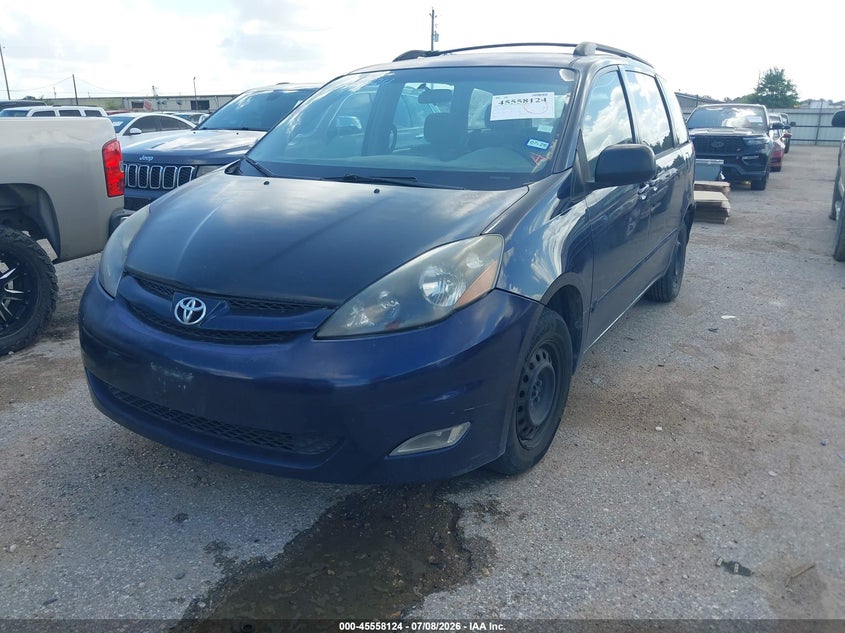 2006 Toyota Sienna VIN 5TDZA23C46S454232 IAAI salvage auction — NORMAL WEAR, Original (Texas), sold $600 on 2026-07-29 (photo 2)