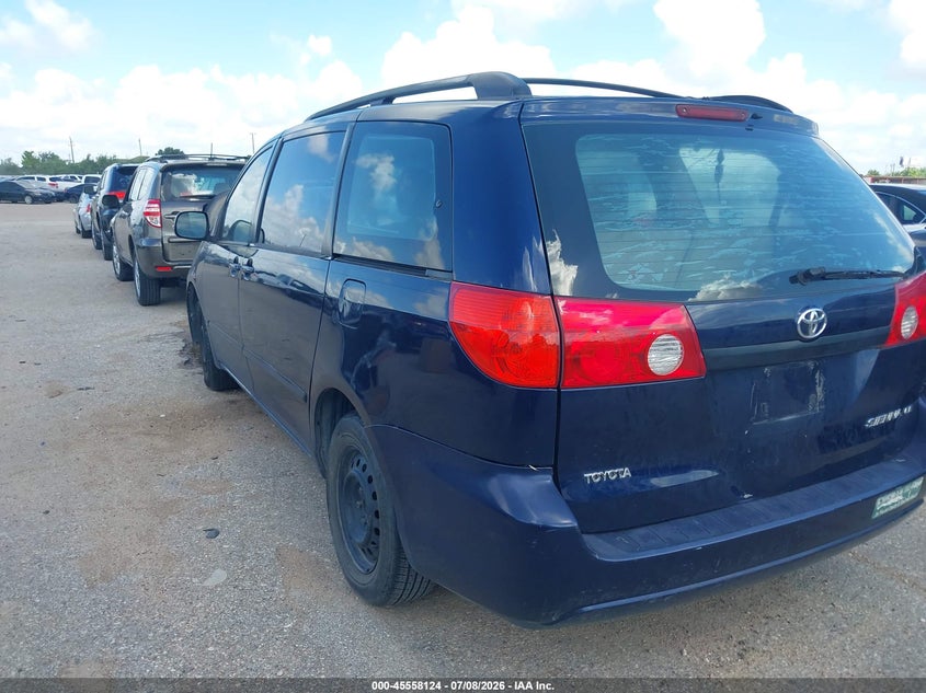 2006 Toyota Sienna VIN 5TDZA23C46S454232 IAAI salvage auction — NORMAL WEAR, Original (Texas), sold $600 on 2026-07-29 (photo 3)