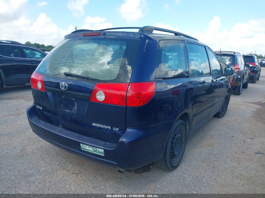 2006 Toyota Sienna VIN 5TDZA23C46S454232 IAAI salvage auction — NORMAL WEAR, Original (Texas), sold $600 on 2026-07-29 (photo 4)