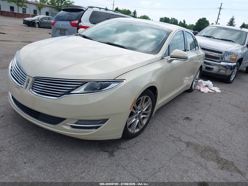 2016 Lincoln Mkz VIN 3LN6L2GK3GR607004 IAAI salvage auction — RIGHT FRONT, Previous Salvage (Michigan), sold $650 on 2026-07-22 (photo 2)