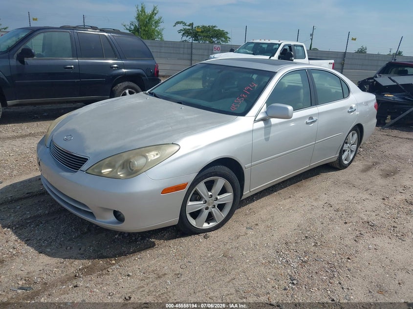 2005 Lexus Es 330 VIN JTHBA30G255137065 IAAI salvage auction — NORMAL WEAR, Clear (Alabama), sold $250 on 2026-07-28 (photo 2)