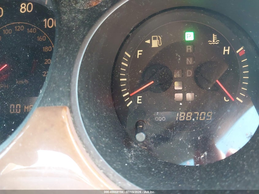 2005 Lexus Es 330 VIN JTHBA30G255137065 IAAI salvage auction — NORMAL WEAR, Clear (Alabama), sold $250 on 2026-07-28 (photo 7)