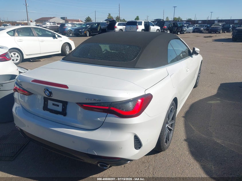 2026 BMW 4er VIN WBA53DB07VCX79496 IAAI salvage auction — UNKNOWN, Clear (Colorado), sold $23,500 on 2026-08-04 (photo 4)