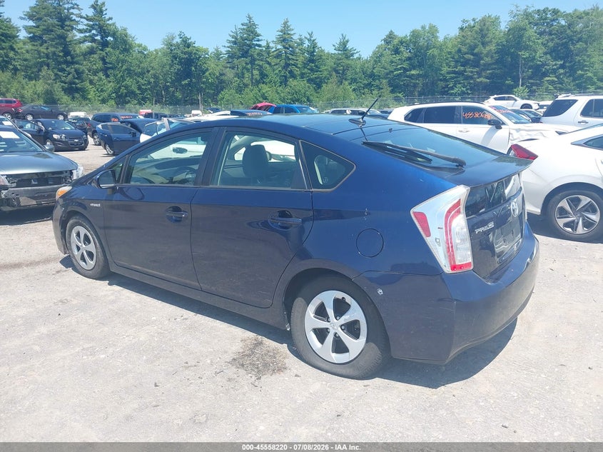 2012 Toyota Prius VIN JTDKN3DUXC1550510 IAAI salvage auction — NORMAL WEAR, Clear (Massachusetts), sold $3,375 on 2026-07-24 (photo 3)