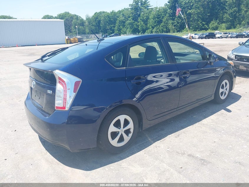 2012 Toyota Prius VIN JTDKN3DUXC1550510 IAAI salvage auction — NORMAL WEAR, Clear (Massachusetts), sold $3,375 on 2026-07-24 (photo 4)