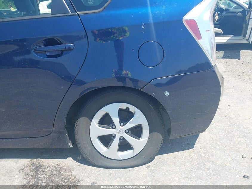 2012 Toyota Prius VIN JTDKN3DUXC1550510 IAAI salvage auction — NORMAL WEAR, Clear (Massachusetts), sold $3,375 on 2026-07-24 (photo 6)