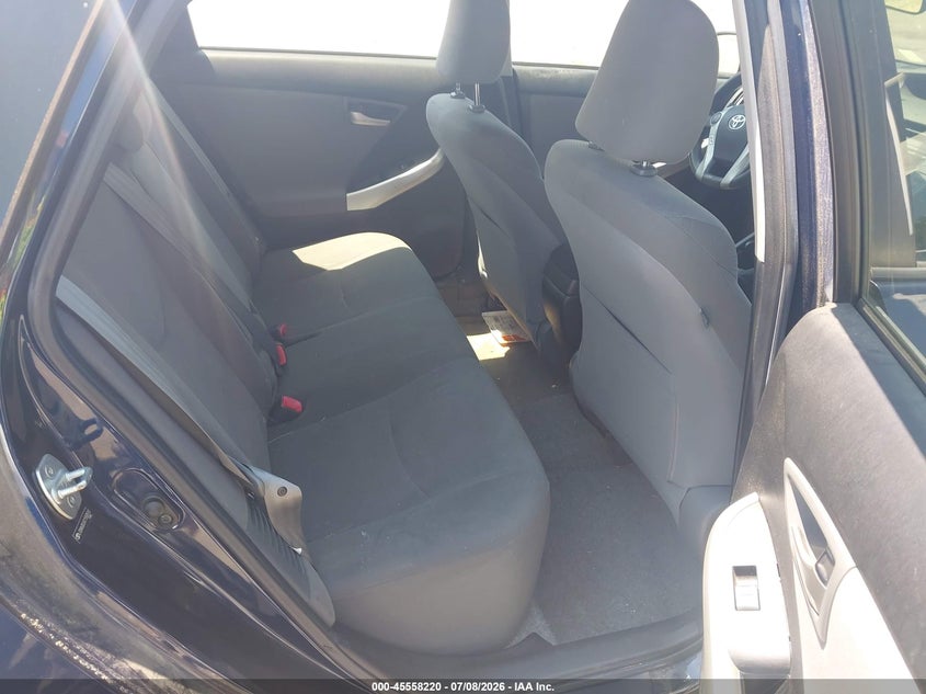 2012 Toyota Prius VIN JTDKN3DUXC1550510 IAAI salvage auction — NORMAL WEAR, Clear (Massachusetts), sold $3,375 on 2026-07-24 (photo 8)