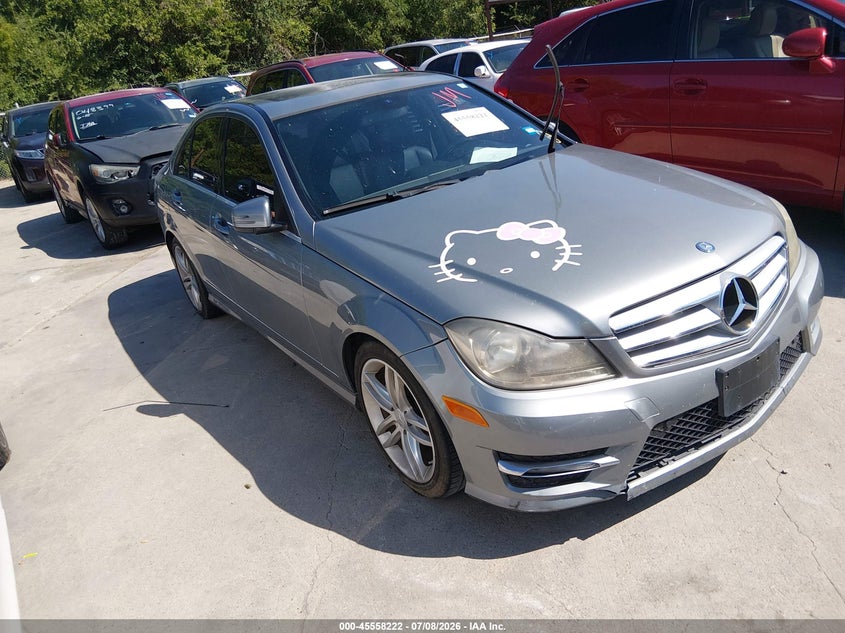 2013 Mercedes-benz C class VIN WDDGF4HBXDR273321 IAAI salvage auction — NORMAL WEAR, Original (Texas), sold $1,200 on 2026-07-29 (photo 1)