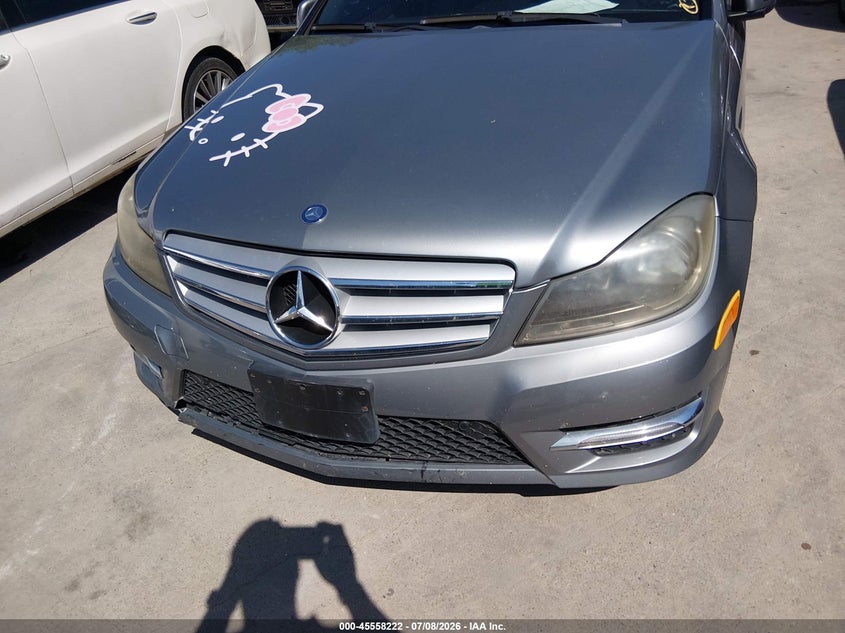 2013 Mercedes-benz C class VIN WDDGF4HBXDR273321 IAAI salvage auction — NORMAL WEAR, Original (Texas), sold $1,200 on 2026-07-29 (photo 6)