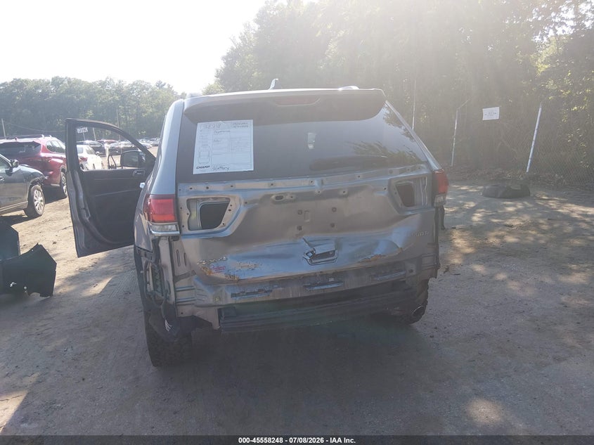 2021 Jeep Grand cherokee VIN 1C4RJFBG3MC618564 IAAI salvage auction — REAR END, Salvage Title, sold $7,200 on 2026-08-01 (photo 6)