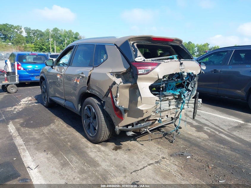 2024 Nissan Rogue VIN JN8BT3BB8RW440398 IAAI salvage auction — REAR END, Salvage (North Carolina), sold $25 on 2026-08-01 (photo 3)