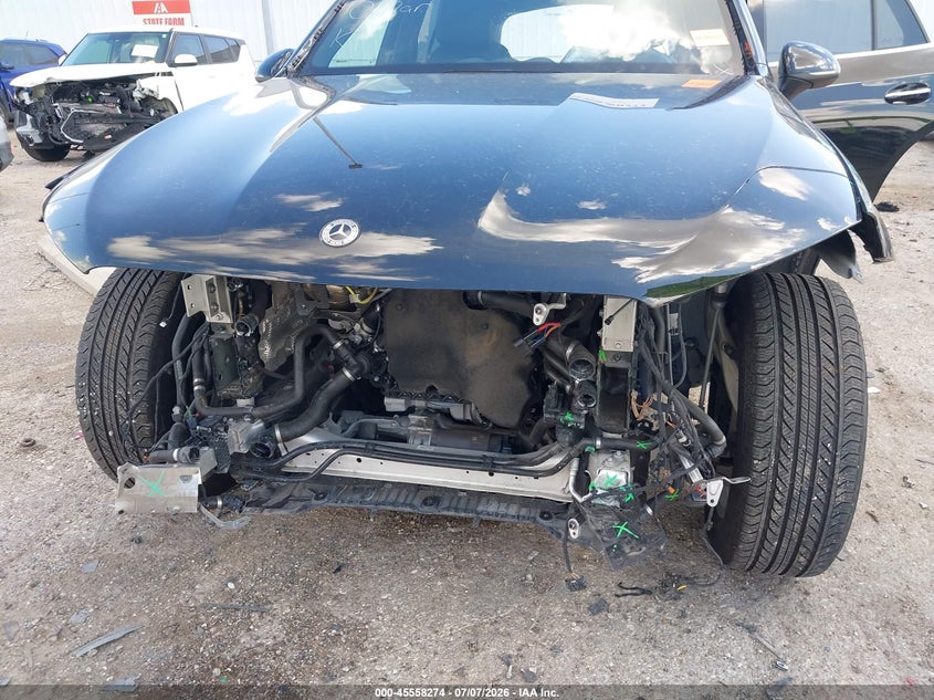 2025 Mercedes-benz Glc VIN W1NKM4GB4SF299609 IAAI salvage auction — FRONT END, Original (Texas), sold $16,100 on 2026-08-21 (photo 6)