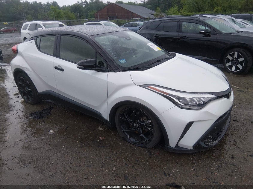 2022 Toyota C-hr VIN JTNKHMBX6N1133037 IAAI salvage auction — LEFT REAR, Salvage (Massachusetts), sold $8,600 on 2026-09-09 (photo 1)