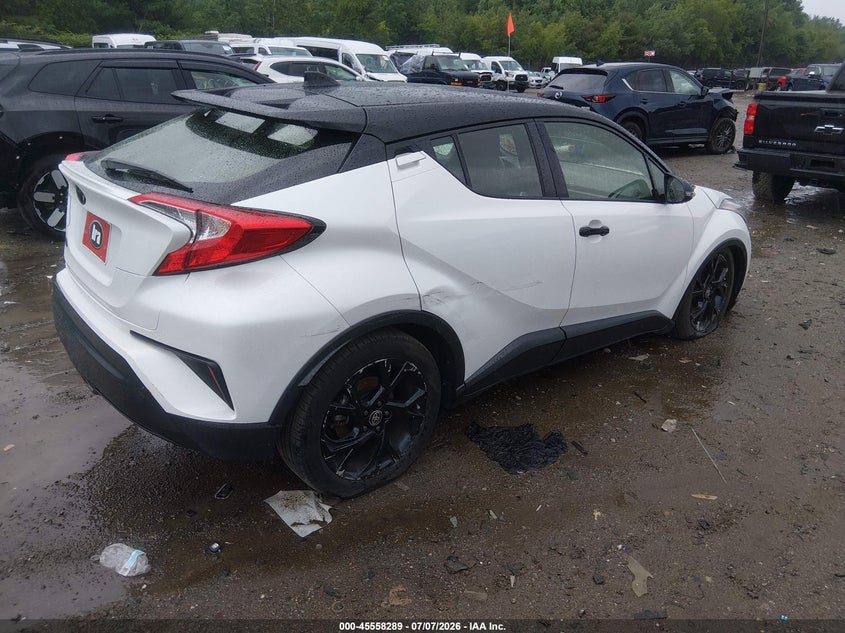 2022 Toyota C-hr VIN JTNKHMBX6N1133037 IAAI salvage auction — LEFT REAR, Salvage (Massachusetts), sold $8,600 on 2026-09-09 (photo 4)