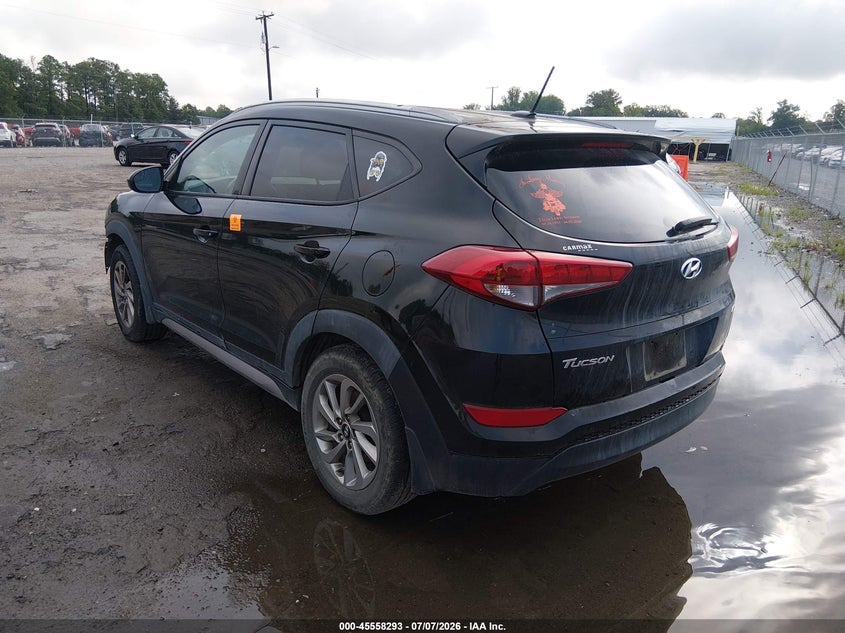2017 Hyundai Tucson VIN KM8J3CA4XHU317881 IAAI salvage auction — FRONT END, Clear (Virginia), sold $1,150 on 2026-07-31 (photo 3)