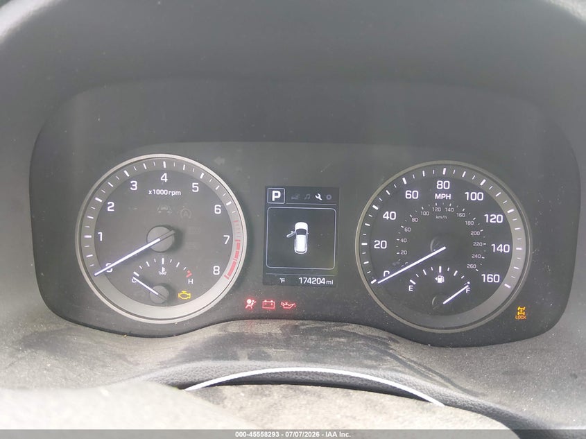 2017 Hyundai Tucson VIN KM8J3CA4XHU317881 IAAI salvage auction — FRONT END, Clear (Virginia), sold $1,150 on 2026-07-31 (photo 7)