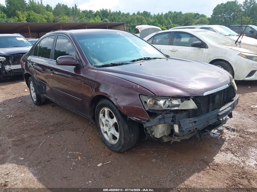 2006 Hyundai Sonata VIN 5NPEU46F06H123547 IAAI salvage auction — NORMAL WEAR, Clear (Alabama), sold $250 on 2026-07-22 (photo 1)