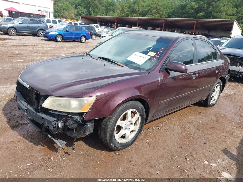 2006 Hyundai Sonata VIN 5NPEU46F06H123547 IAAI salvage auction — NORMAL WEAR, Clear (Alabama), sold $250 on 2026-07-22 (photo 2)
