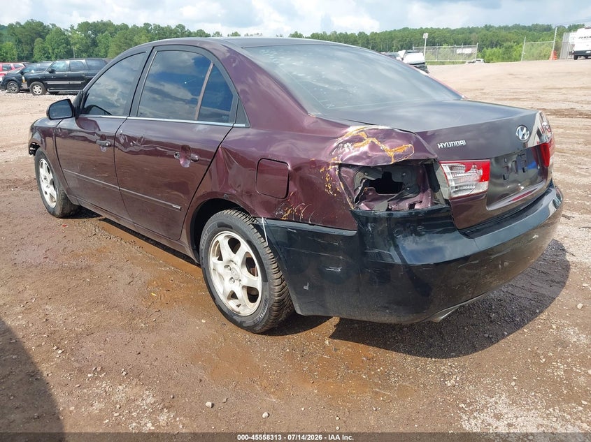 2006 Hyundai Sonata VIN 5NPEU46F06H123547 IAAI salvage auction — NORMAL WEAR, Clear (Alabama), sold $250 on 2026-07-22 (photo 3)