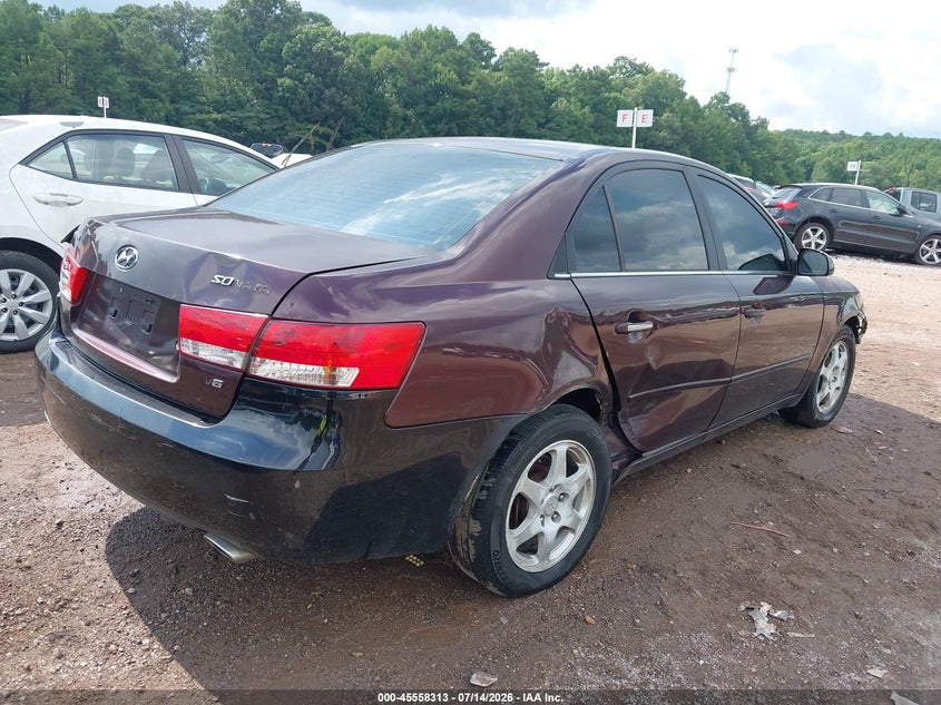 2006 Hyundai Sonata VIN 5NPEU46F06H123547 IAAI salvage auction — NORMAL WEAR, Clear (Alabama), sold $250 on 2026-07-22 (photo 4)