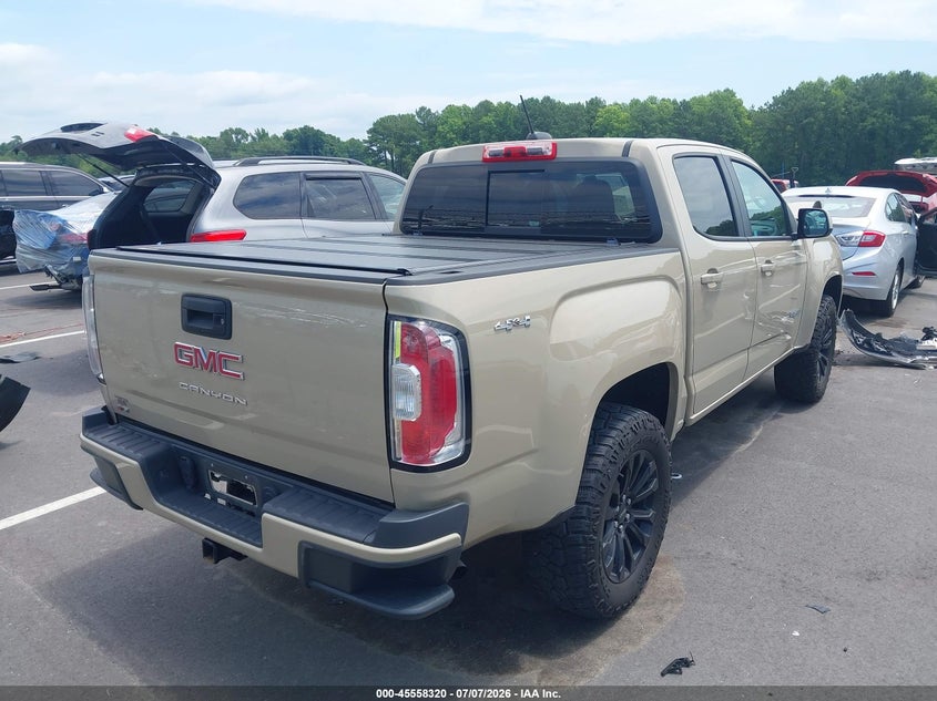 2021 Gmc Canyon VIN 1GTG6CEN8M1173302 IAAI salvage auction — FRONT END, Salvage (North Carolina), sold $6,500 on 2026-07-31 (photo 4)