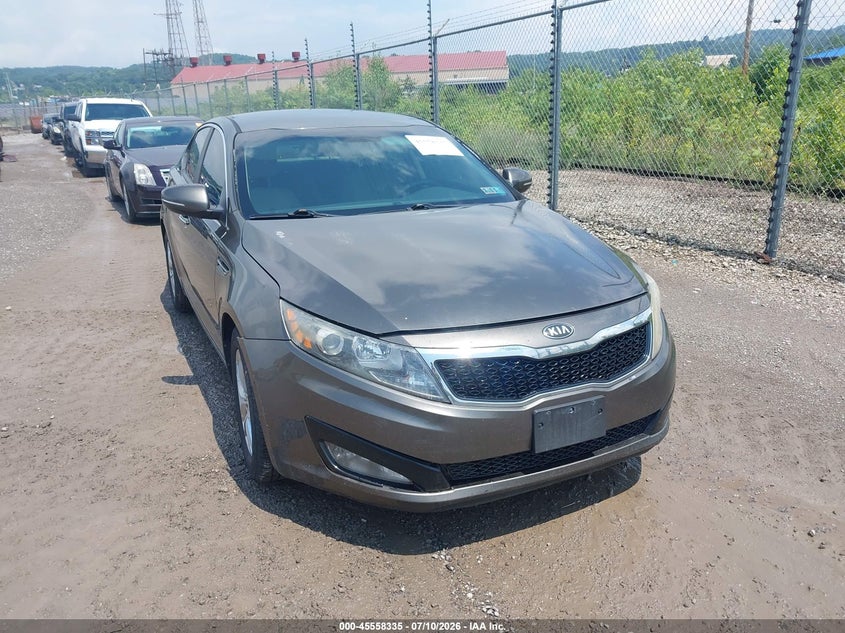 2013 Kia Optima VIN 5XXGM4A7XDG183319 IAAI salvage auction — NORMAL WEAR, Clear (Pennsylvania), sold $500 on 2026-07-28 (photo 1)
