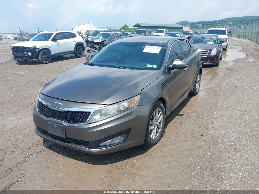 2013 Kia Optima VIN 5XXGM4A7XDG183319 IAAI salvage auction — NORMAL WEAR, Clear (Pennsylvania), sold $500 on 2026-07-28 (photo 2)