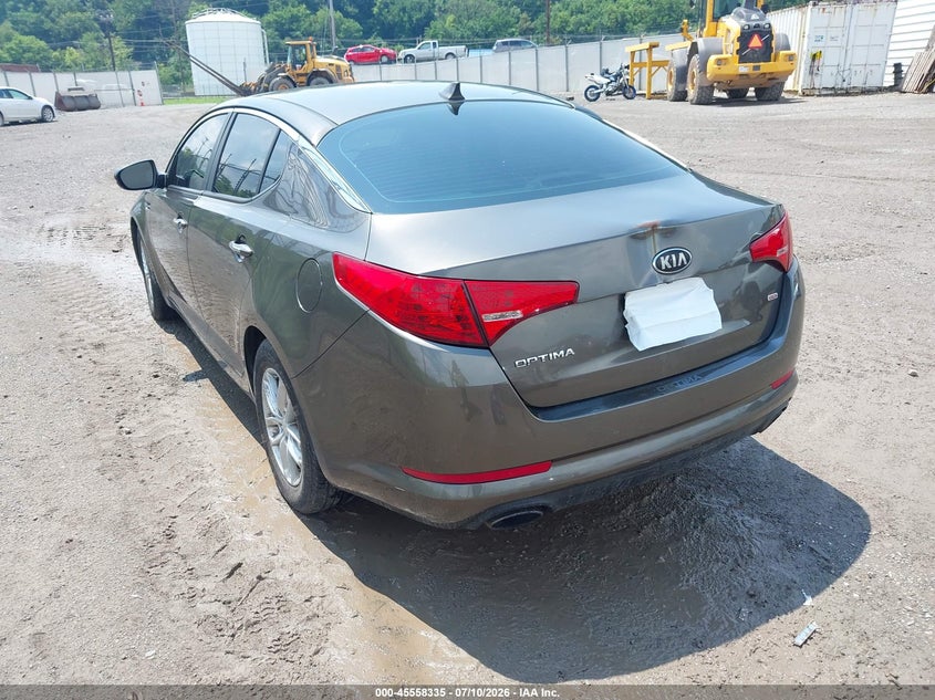 2013 Kia Optima VIN 5XXGM4A7XDG183319 IAAI salvage auction — NORMAL WEAR, Clear (Pennsylvania), sold $500 on 2026-07-28 (photo 3)