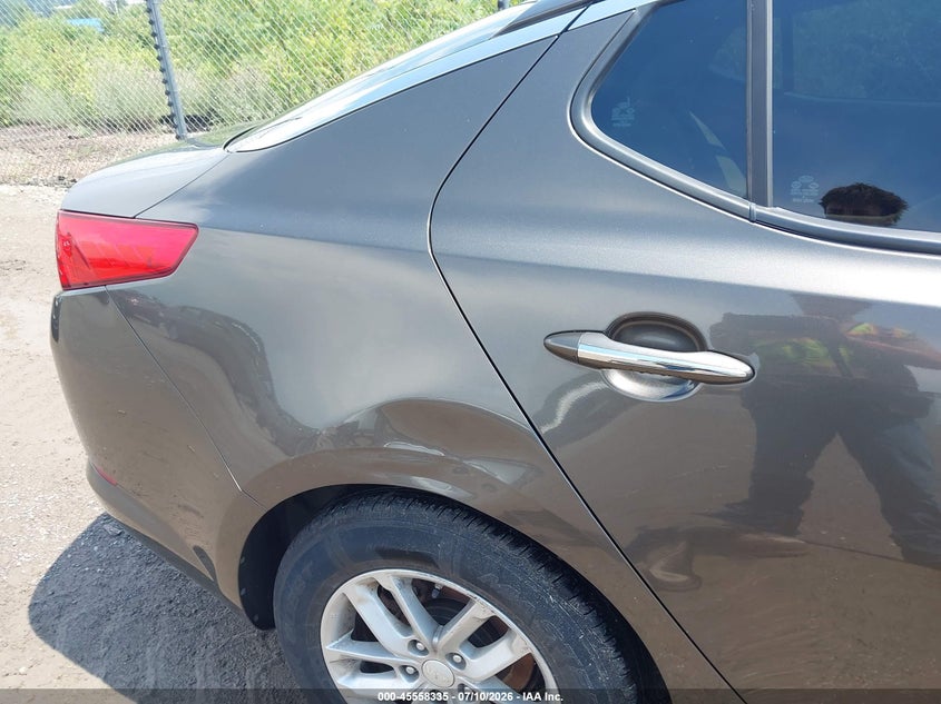 2013 Kia Optima VIN 5XXGM4A7XDG183319 IAAI salvage auction — NORMAL WEAR, Clear (Pennsylvania), sold $500 on 2026-07-28 (photo 6)