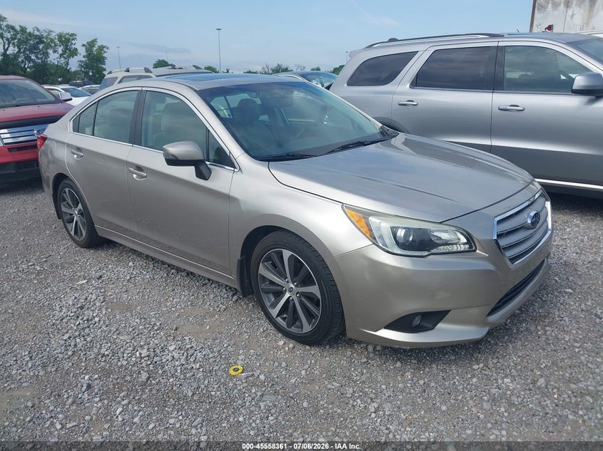 2015 Subaru LEGACY VIN 4S3BNBN69F3058862 IAAI salvage auction — NORMAL WEAR, Clear (Tennessee), sold $2,075 on 2026-07-23 (photo 1)
