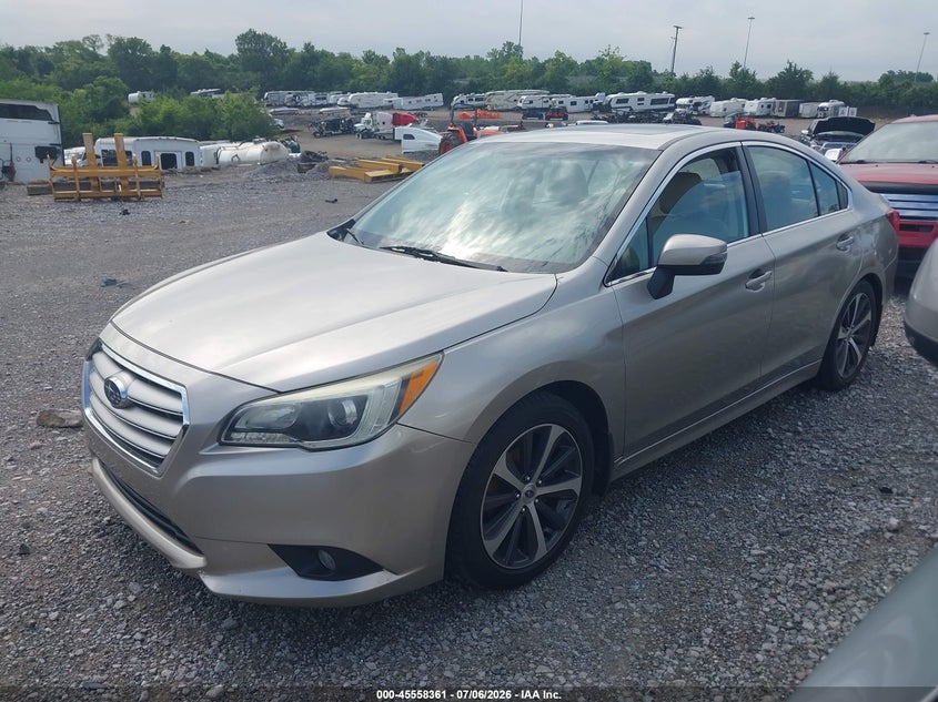 2015 Subaru LEGACY VIN 4S3BNBN69F3058862 IAAI salvage auction — NORMAL WEAR, Clear (Tennessee), sold $2,075 on 2026-07-23 (photo 2)