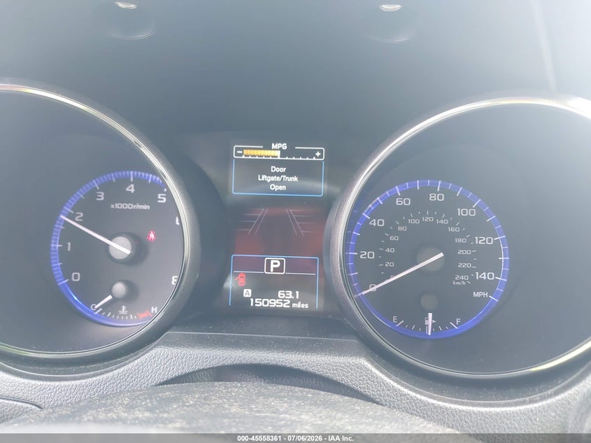 2015 Subaru LEGACY VIN 4S3BNBN69F3058862 IAAI salvage auction — NORMAL WEAR, Clear (Tennessee), sold $2,075 on 2026-07-23 (photo 7)