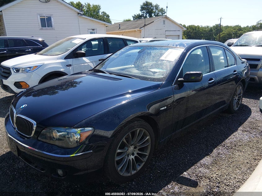 2008 BMW 7 series VIN WBAHL83578DT14147 IAAI salvage auction — NORMAL WEAR, Repossession Paperwork (South Carolina), sold $400 on 2026-08-04 (photo 2)