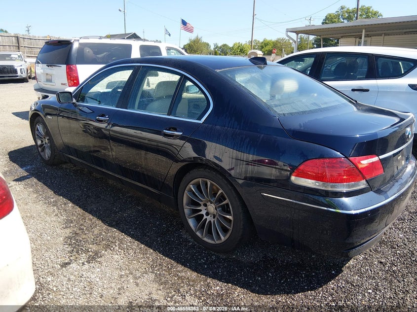 2008 BMW 7 series VIN WBAHL83578DT14147 IAAI salvage auction — NORMAL WEAR, Repossession Paperwork (South Carolina), sold $400 on 2026-08-04 (photo 3)