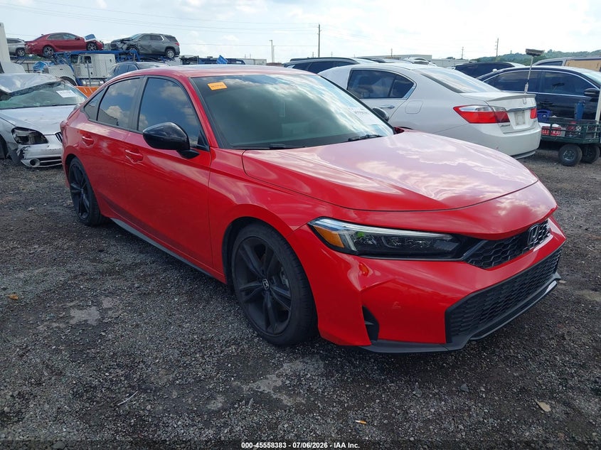 2025 Honda Civic VIN 2HGFE1E50SH473371 — IAAI salvage auction photo