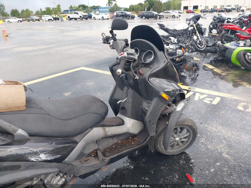 2009 Piaggio Mp3 VIN ZAPM479MX95003622 IAAI salvage auction — NORMAL WEAR, Clear (Florida), sold $25 on 2026-07-23 (photo 5)