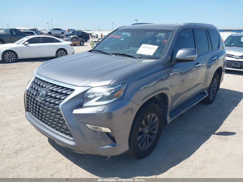 2022 Lexus Gx VIN JTJAM7BX5N5316870 IAAI salvage auction — SIDE, Original (Texas), sold $37,950 on 2026-08-31 (photo 2)