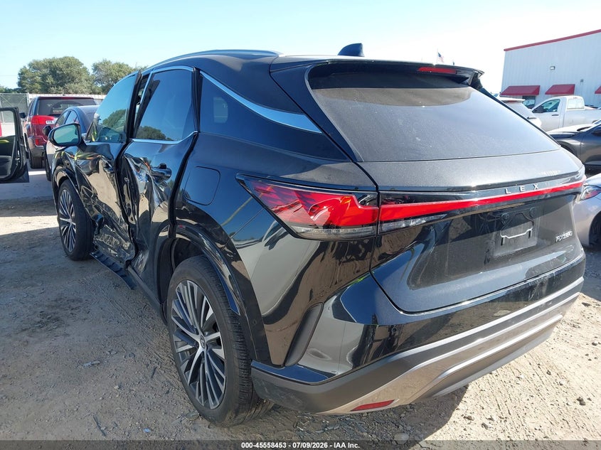 2024 Lexus Rx VIN 2T2BAMBA5RC032377 IAAI salvage auction — LEFT SIDE, Salvage (Texas), sold $23,000 on 2026-08-31 (photo 3)