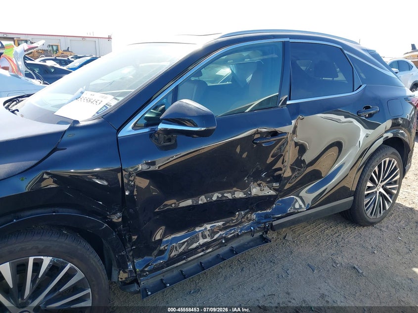 2024 Lexus Rx VIN 2T2BAMBA5RC032377 IAAI salvage auction — LEFT SIDE, Salvage (Texas), sold $23,000 on 2026-08-31 (photo 6)