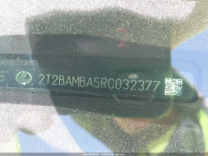 2024 Lexus Rx VIN 2T2BAMBA5RC032377 IAAI salvage auction — LEFT SIDE, Salvage (Texas), sold $23,000 on 2026-08-31 (photo 9)